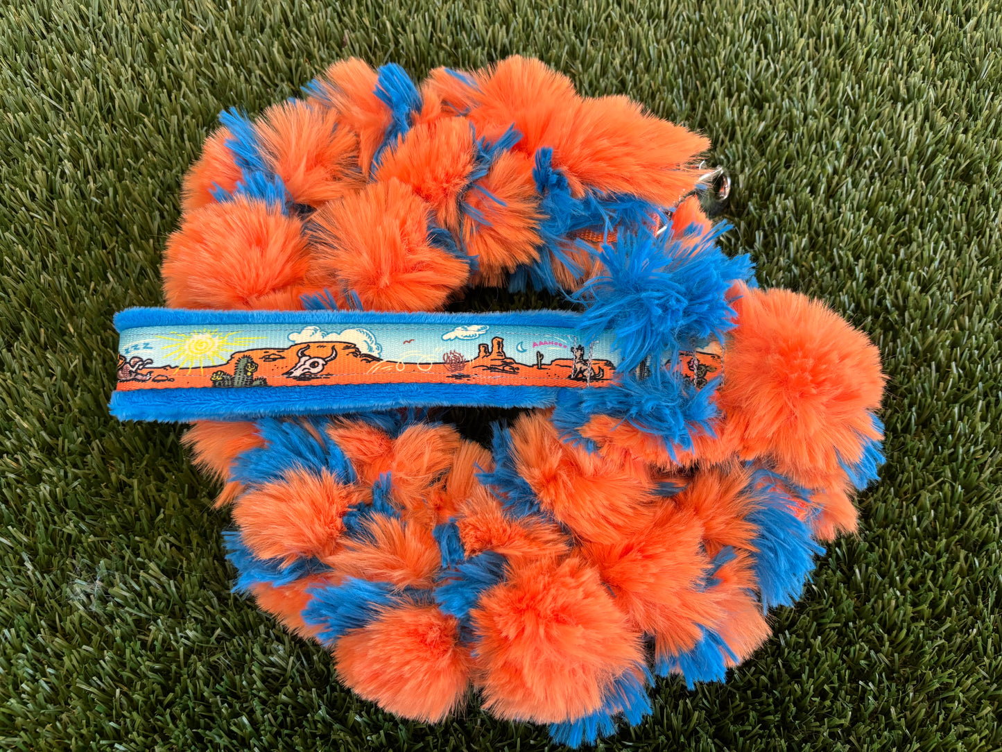 Braided Plush Clip Leash