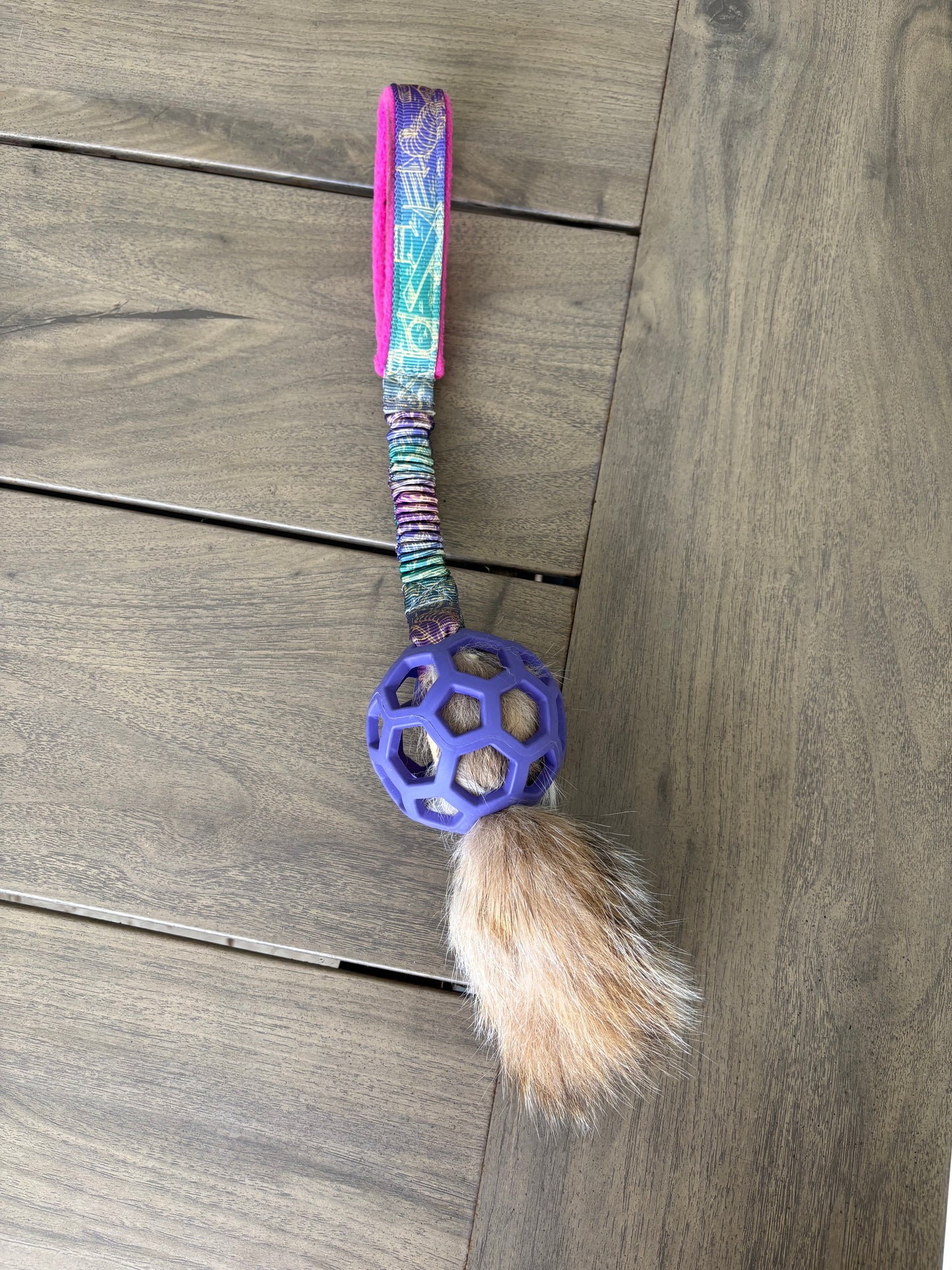 Real Fur Tail HR Ball Bungee