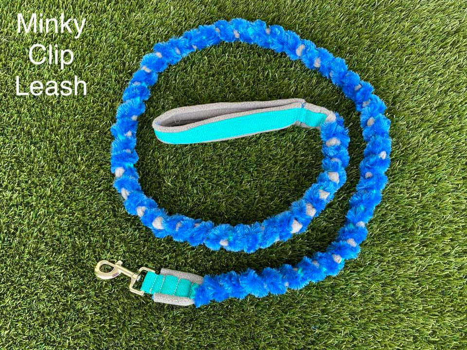 Braided Minky Clip Leash