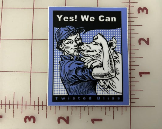 Yes! We Can Sticker