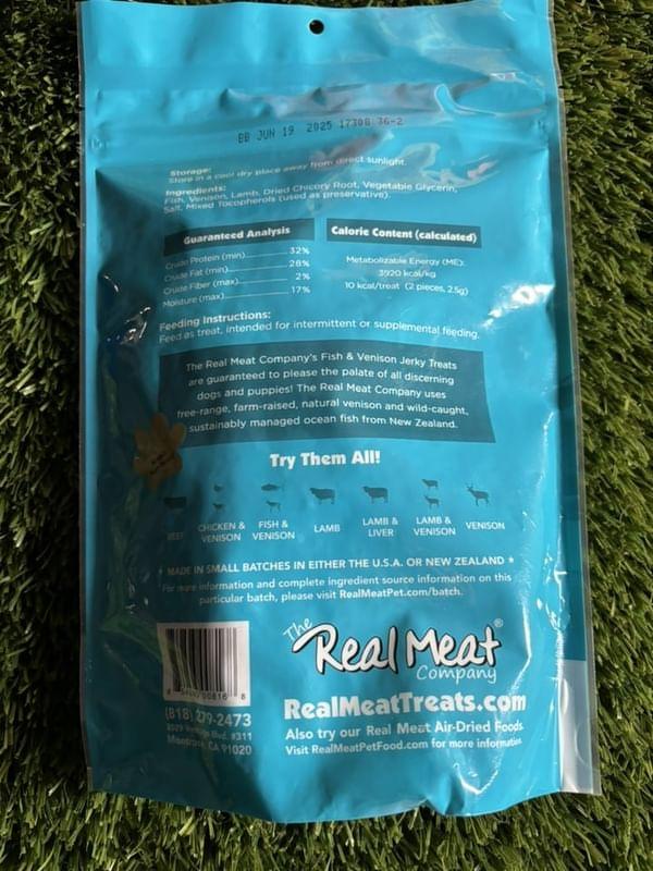 TRMC Fish & Venison Jerky Treats