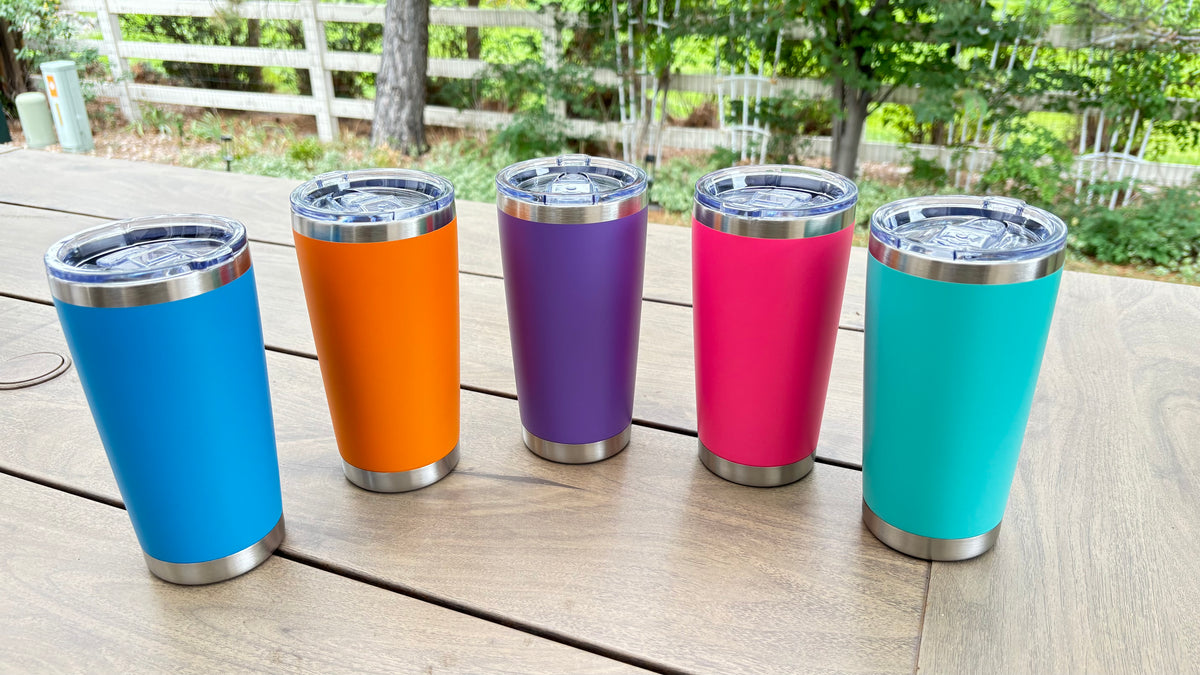 USO Insulated Stainless Steel 20oz Tumbler Bundle