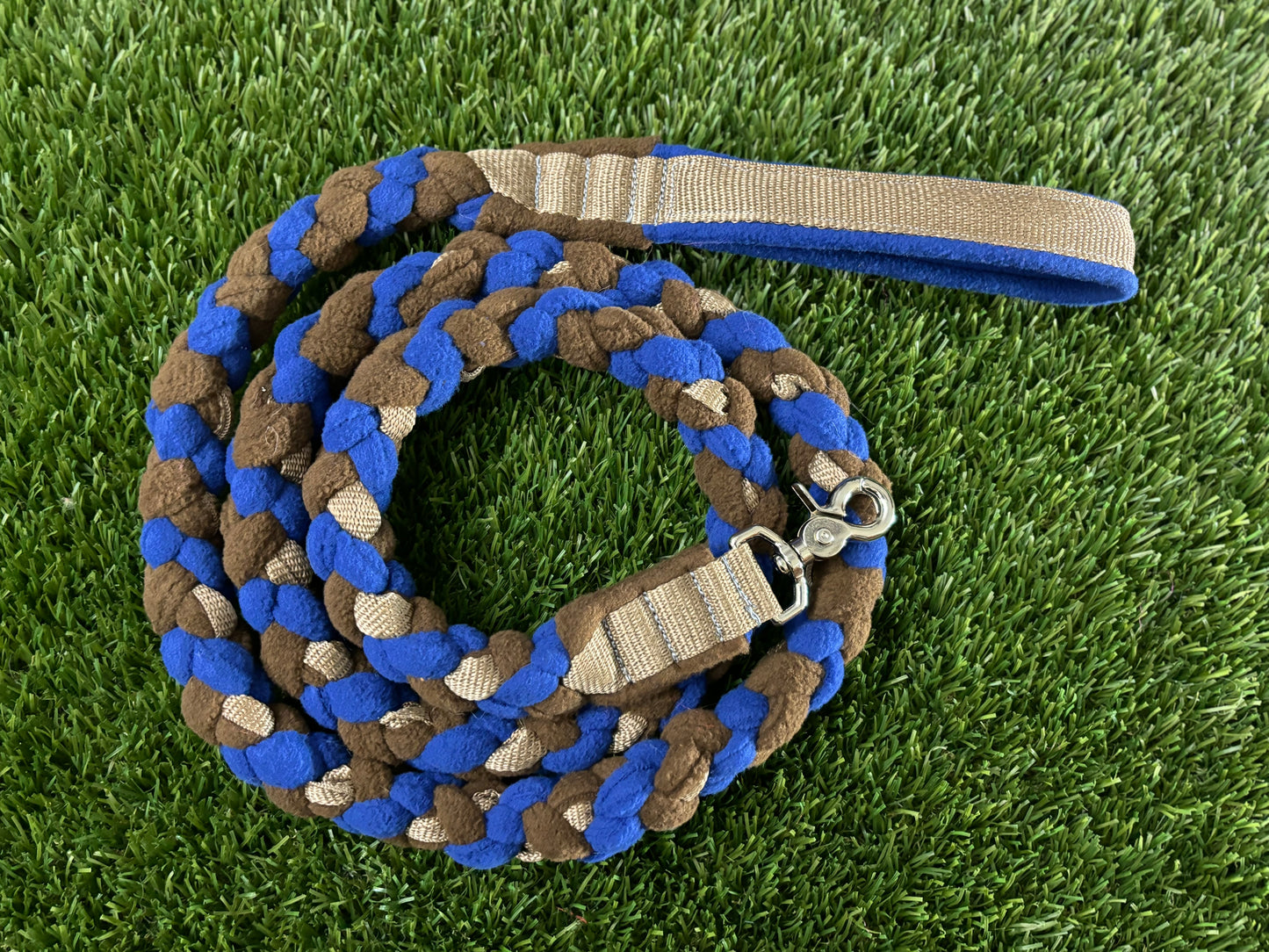 Braided Fleece Clip Leash