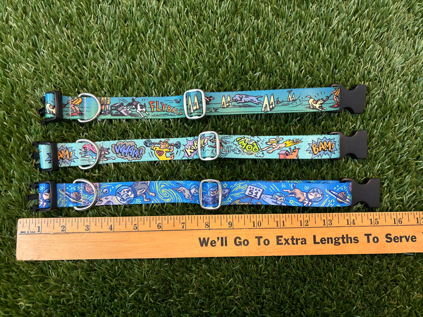 Adjustable Snap Buckle Collars