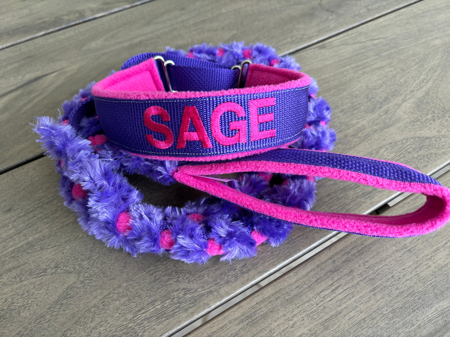 Minky Martingale Leash