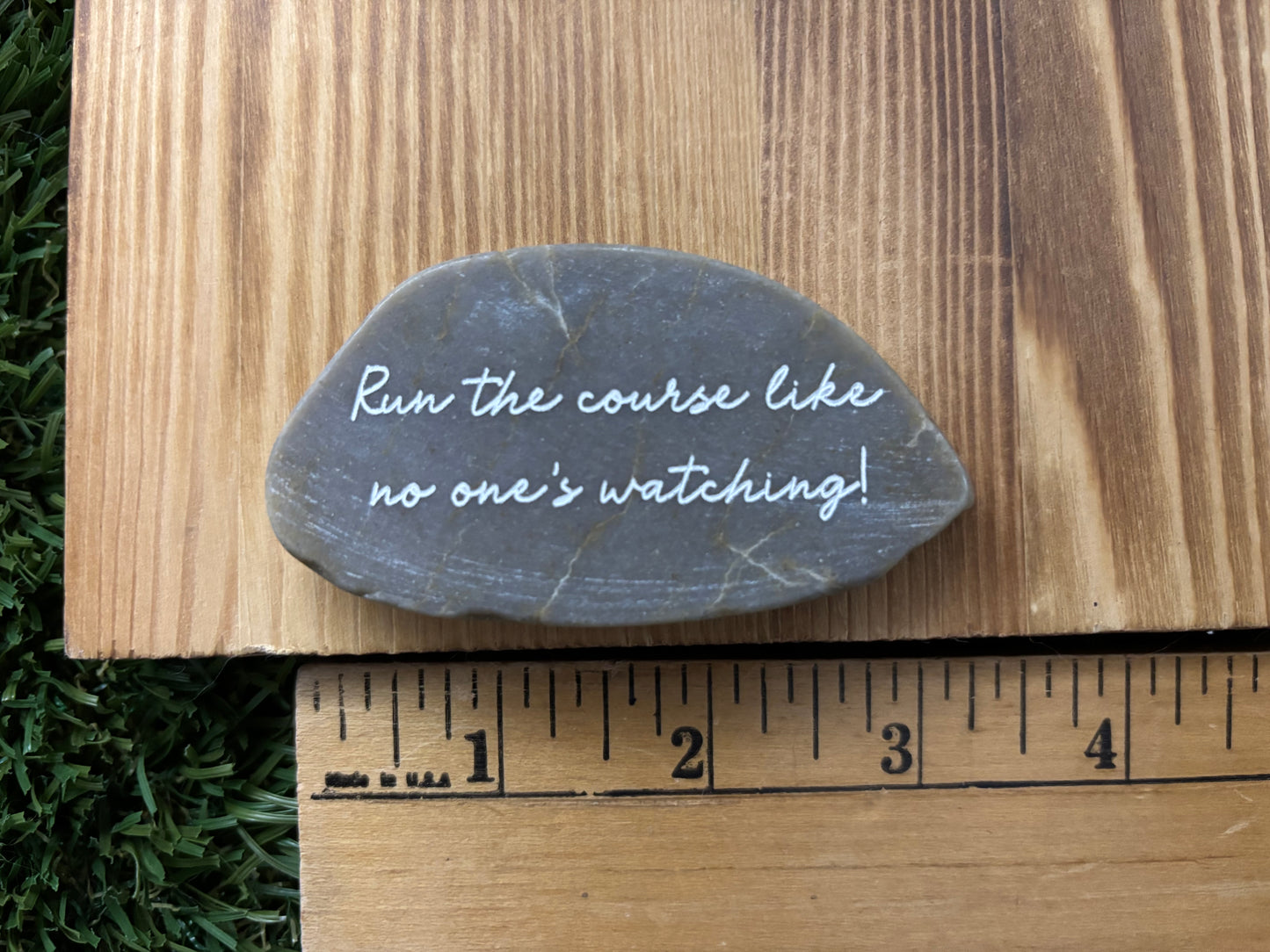 Group 51  Engraved Motivational River Rocks