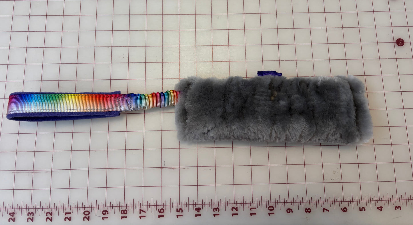 Sheepskin Tug & Treat Pouch