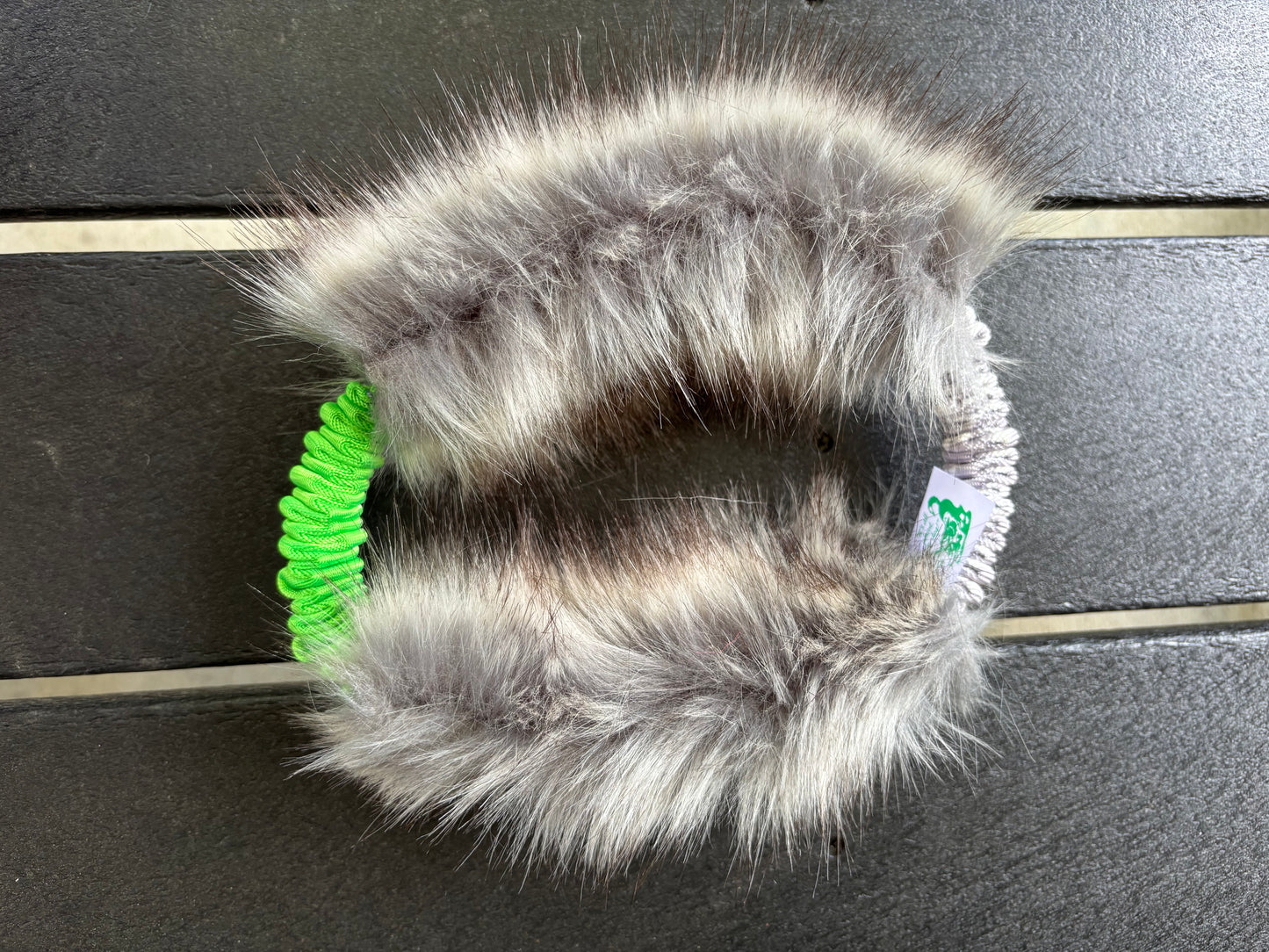 Double Faux Fur Circle