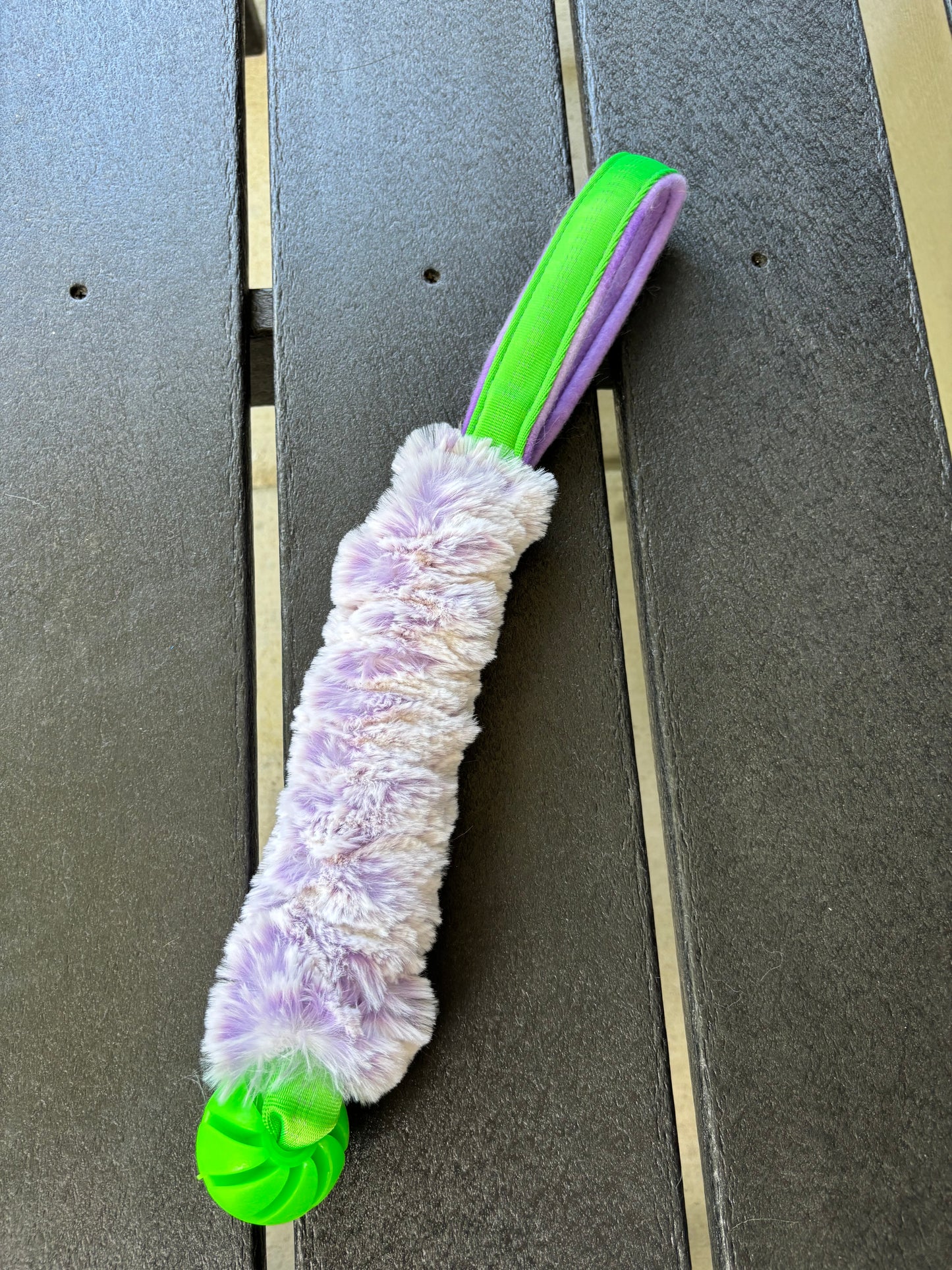 18” Long Fancy Caterpillar 1.5” ball
