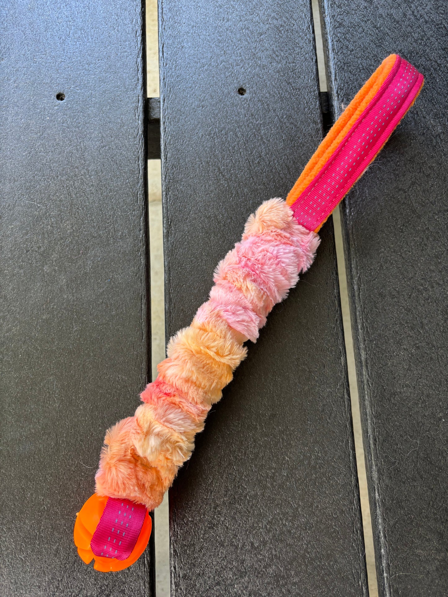 18” Long Fancy Caterpillar 1.5” ball