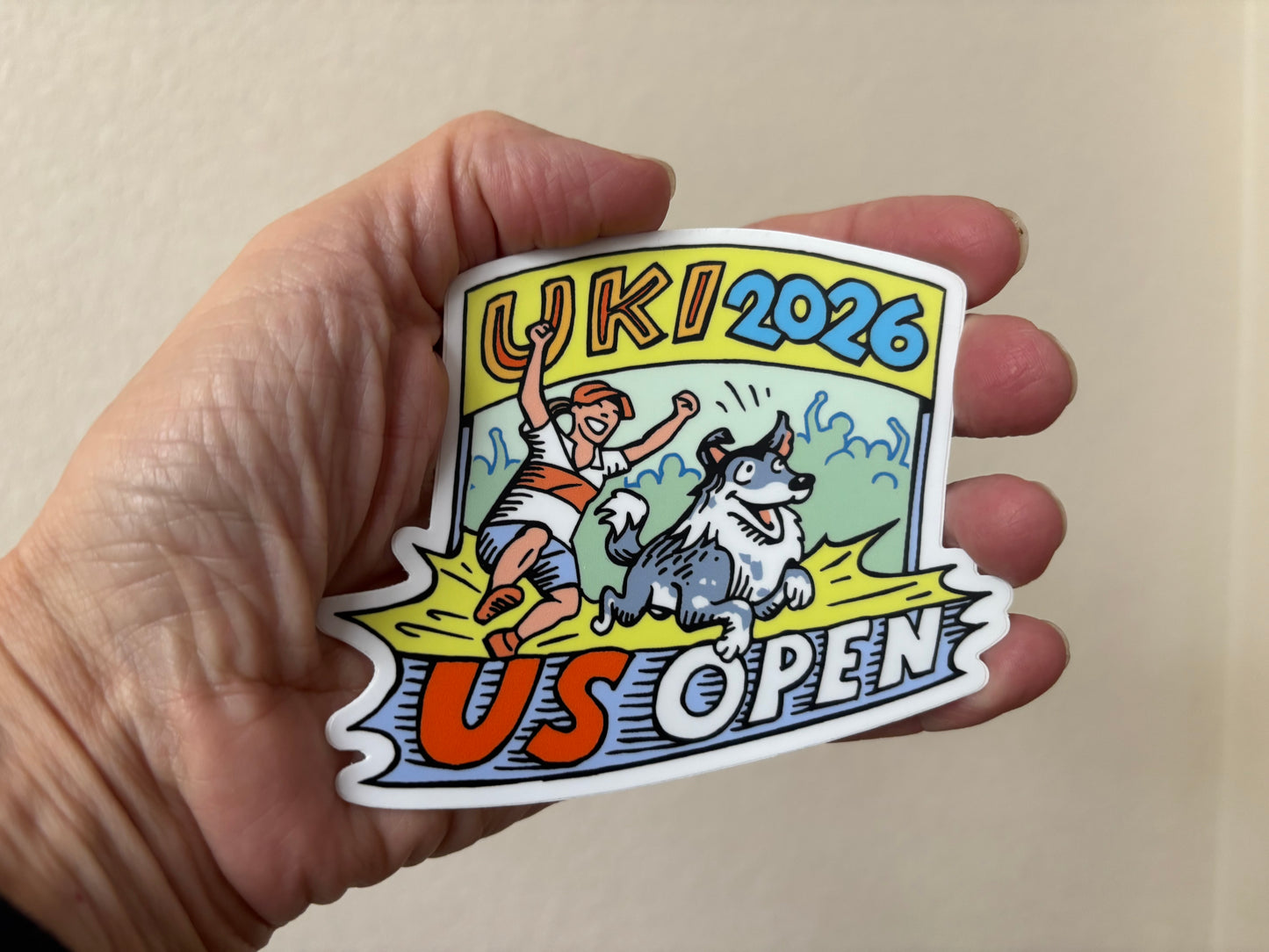 2026 UKI US Open Stickers And Magnets