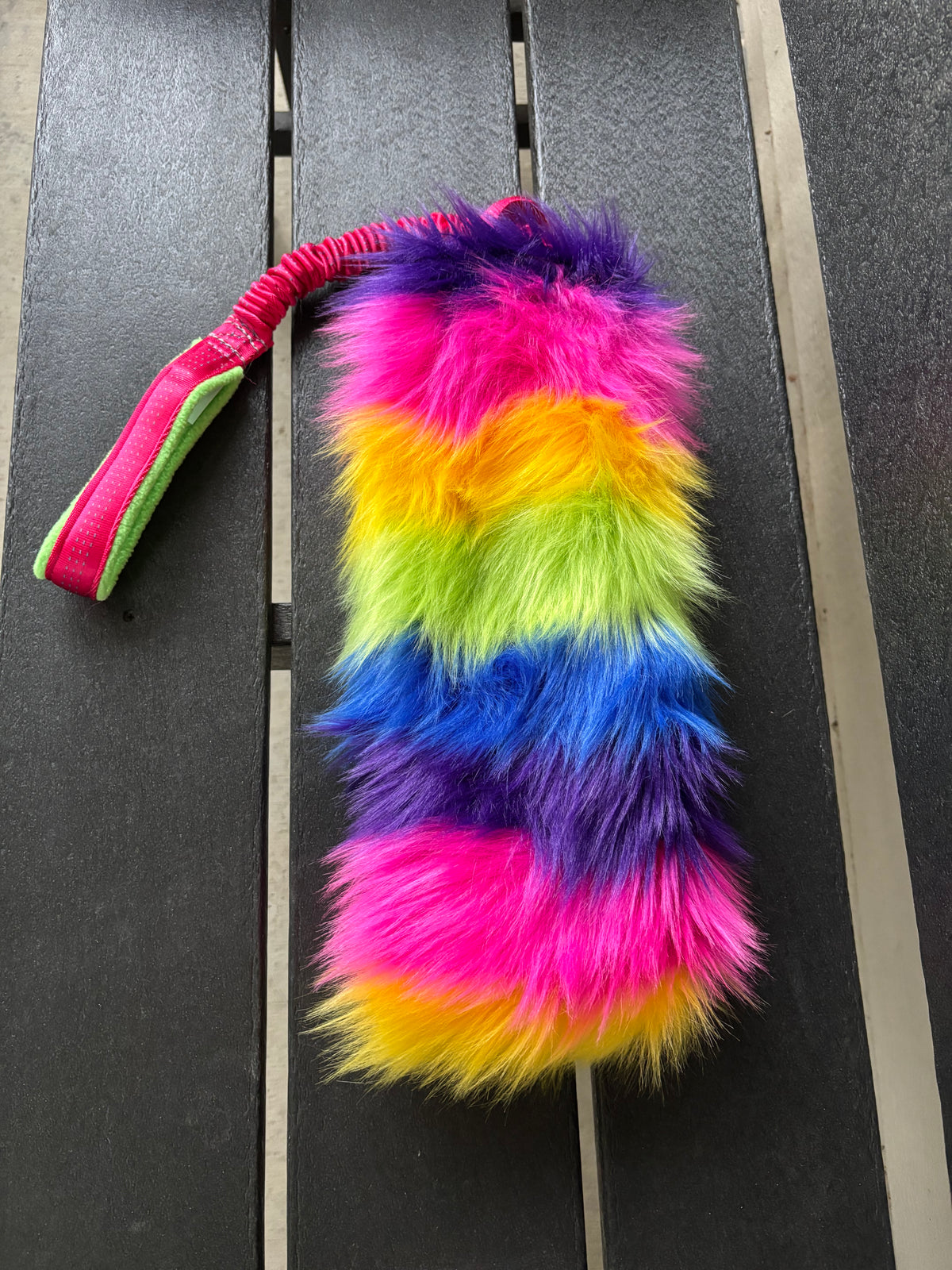 RTS Flyball Bag It! Bottle Cruncher Rainbows