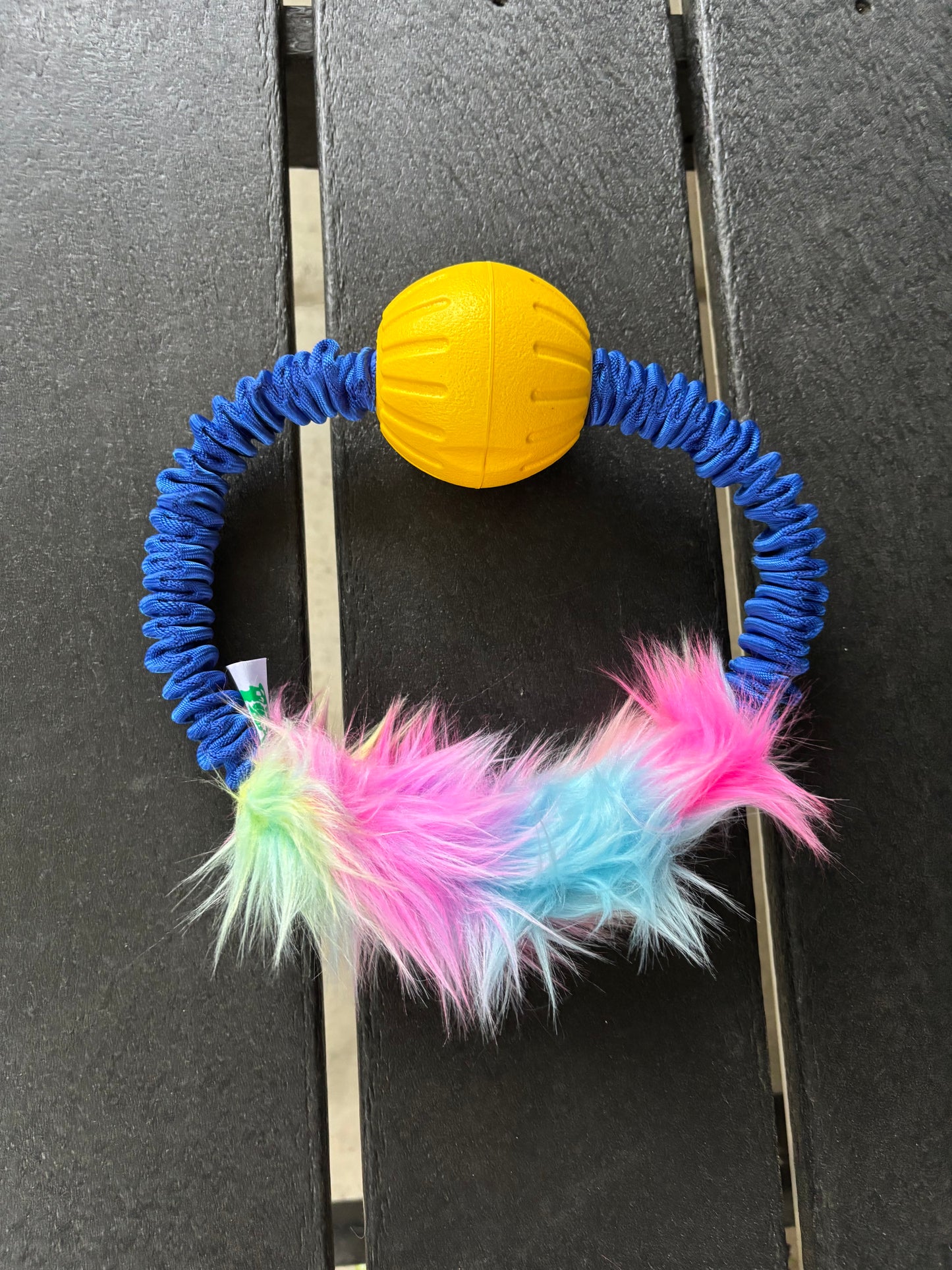2.75” Foam Ball Circle w Faux Fur